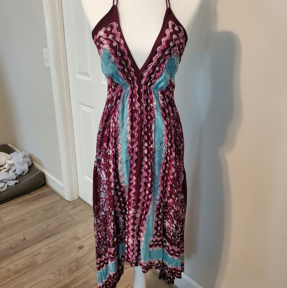 Midi Asymmetrical Sundress